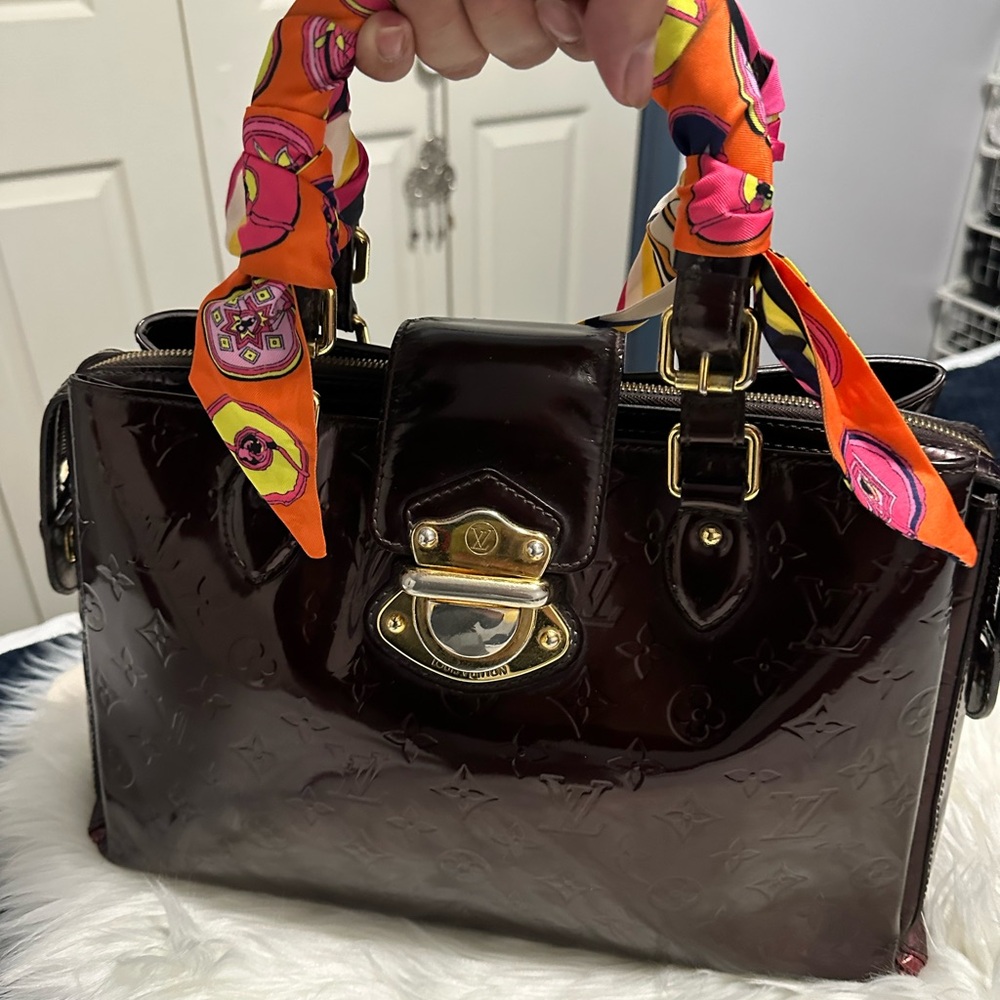 Louis Vuitton Amaranthe in Patent Vernis Leather Melrose Avenue bag - Picture 3 of 16